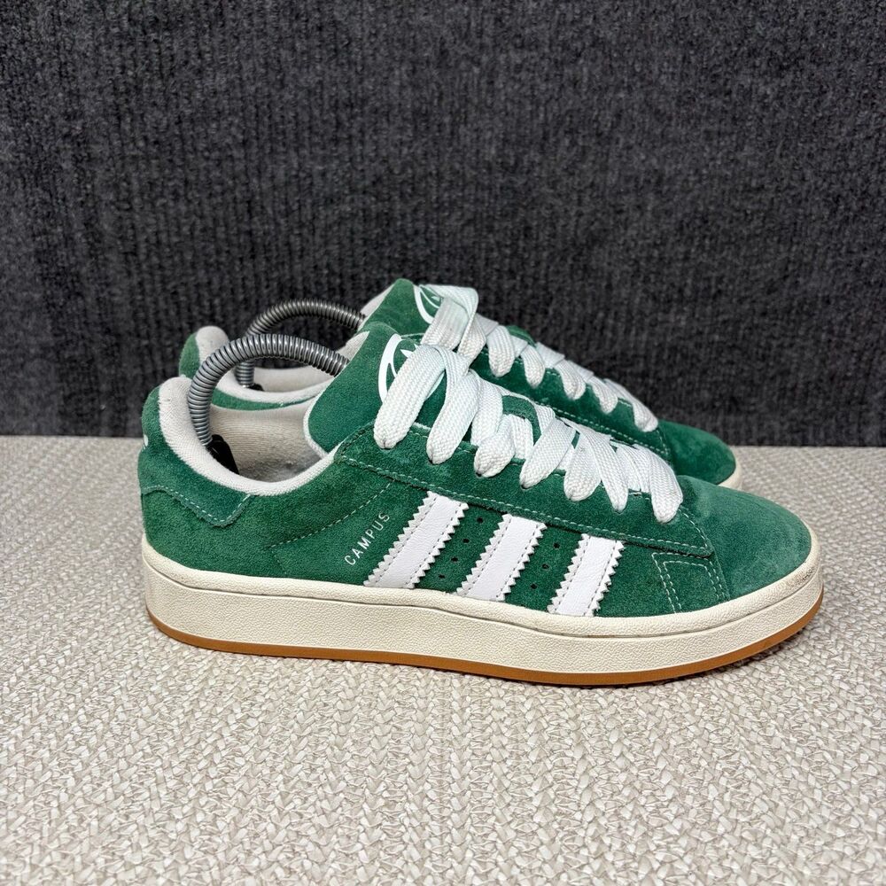 Adidas Originals Campus 00s Suede Dark Green White Gum Shoes Mens 7.5 HO3472